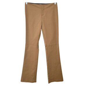 Ecru Slim Bootcut Trouser Pants Womens Size 4 Tan Career NWOT
